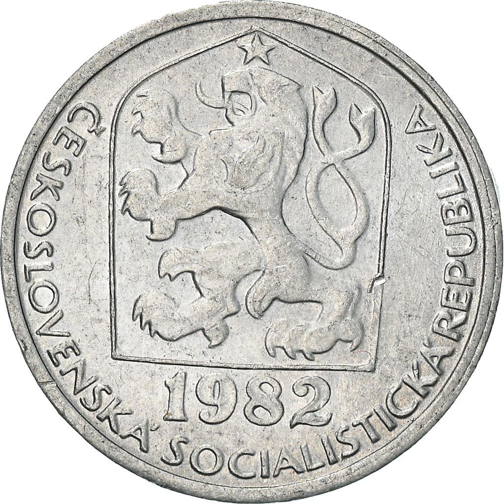 Czechoslovakia 10 Haleru Coin | Star | KM80 | 1974 - 1990