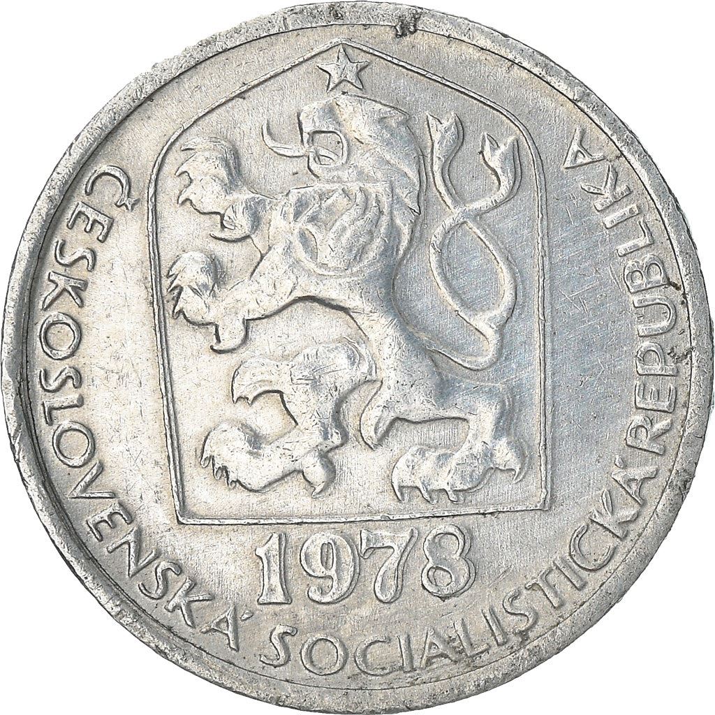 Czechoslovakia 10 Haleru Coin | Star | KM80 | 1974 - 1990