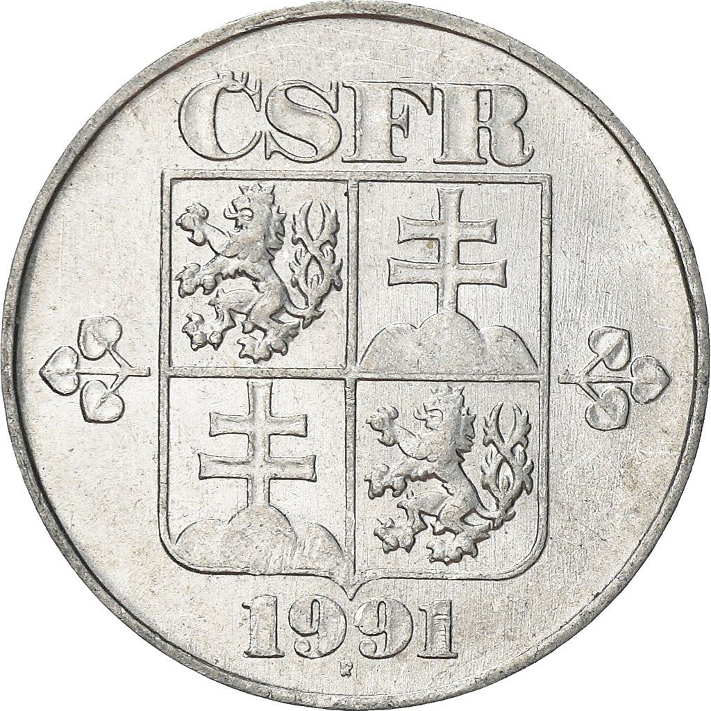 Czechoslovakia 10 Haleru / Hellers Coin | KM146 | 1991 - 1992