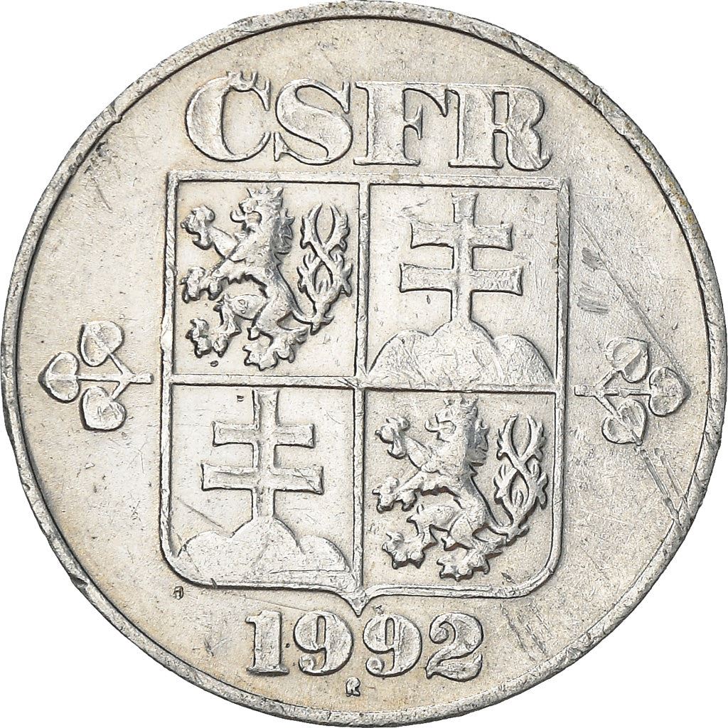 Czechoslovakia 10 Haleru / Hellers Coin | KM146 | 1991 - 1992