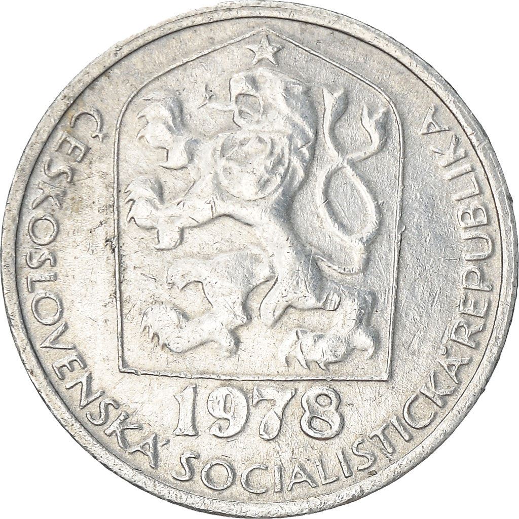 Czechoslovakia | 5 Haleru Coin | Star | Lion | KM86 | 1977 - 1990