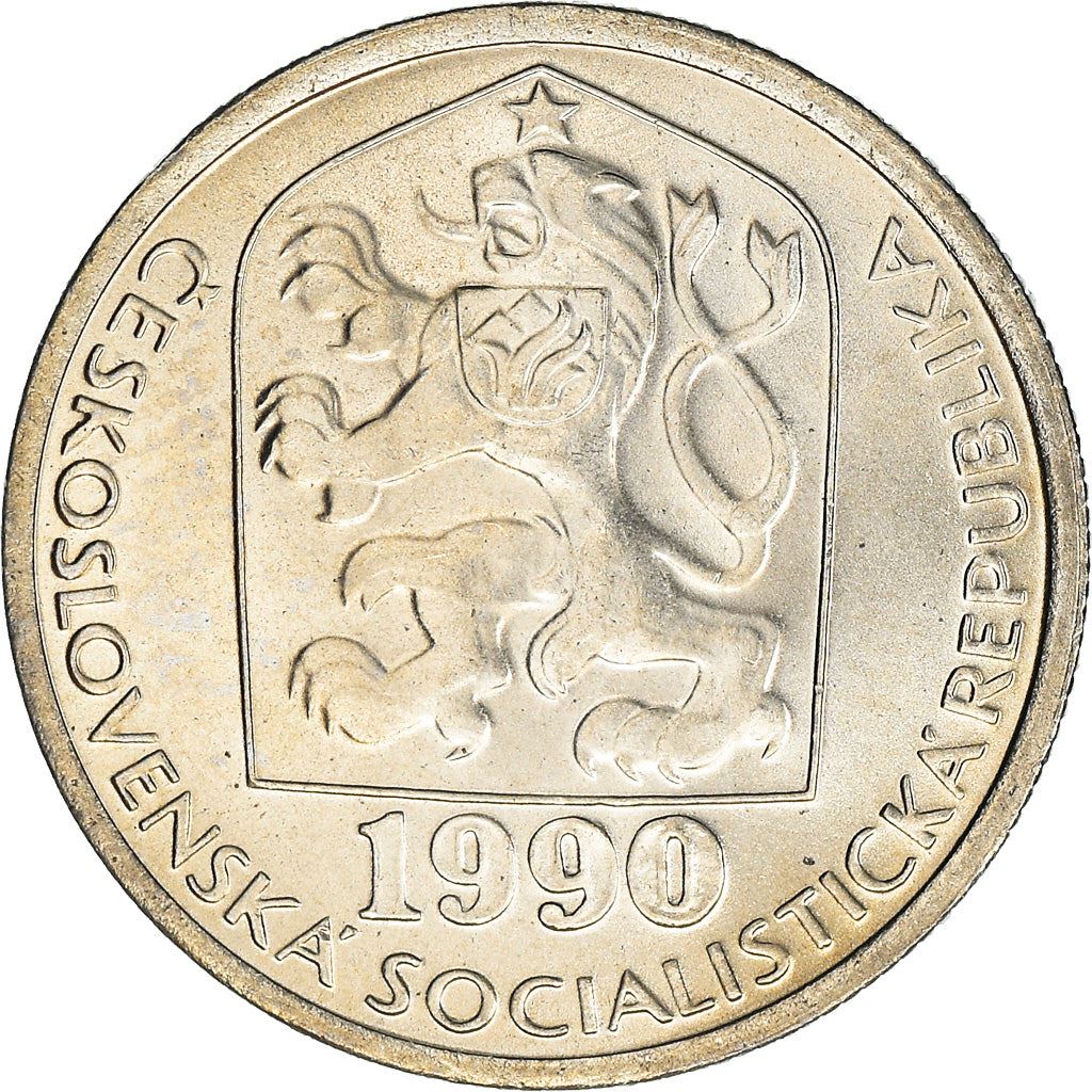 Czechoslovakia | 50 Haleru Coin | Star | KM89 | 1977 - 1990