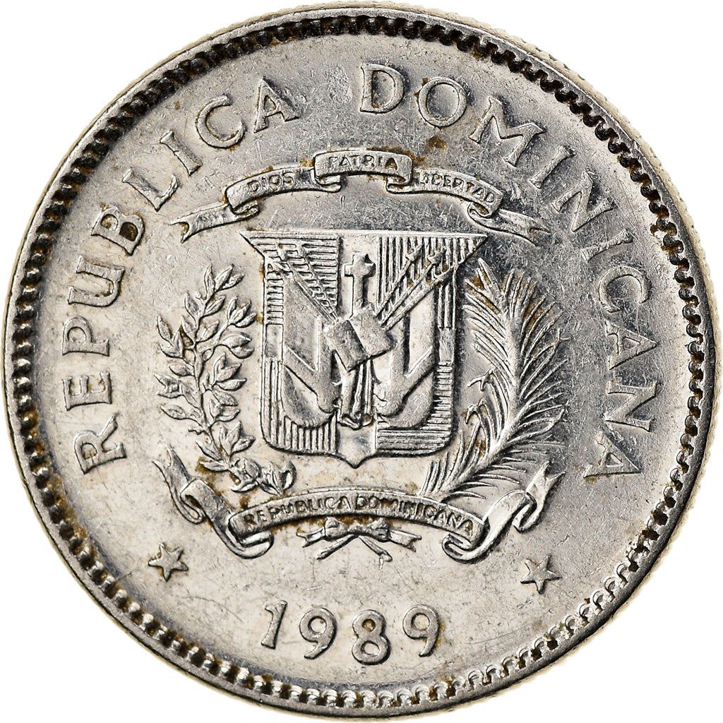 Dominican Republic 10 Centavos Coin | Fruit | Vegetables | KM70 | 1989 - 1991