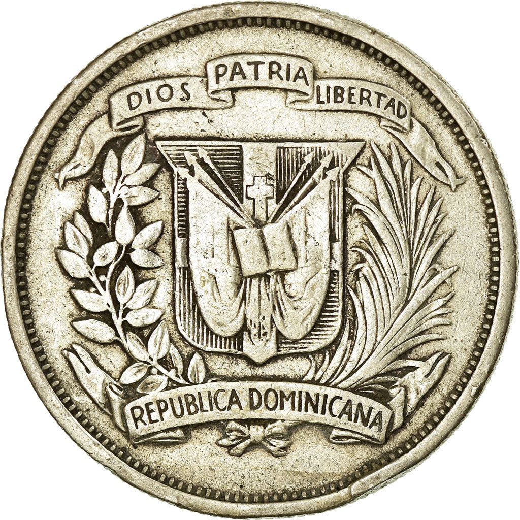 Dominican Republic 1/2 Peso Coin | Liberty | KM21 | 1937 - 1961