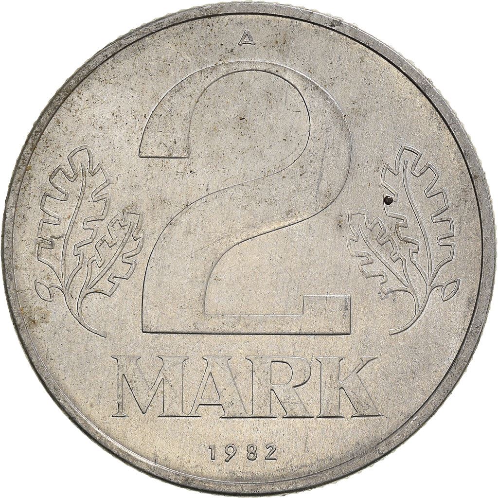 East German 2 Mark Coin | | Deutsche Demokratische Republik | KM48 1972 - 1990