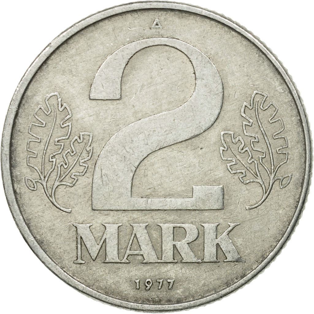 East German 2 Mark Coin | | Deutsche Demokratische Republik | KM48 1972 - 1990