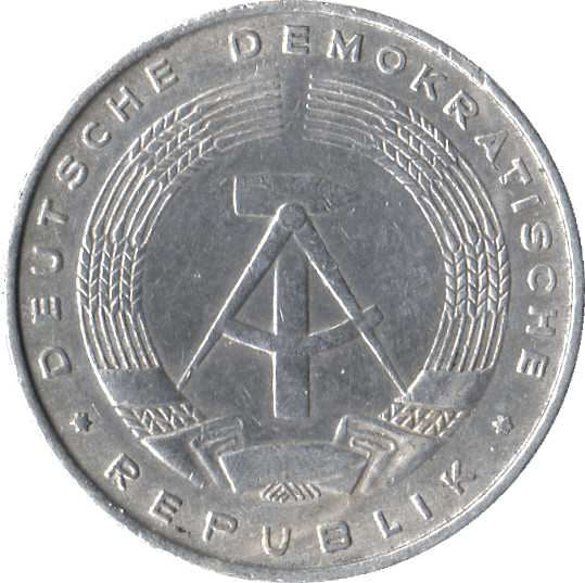 East German 5 Pfennig | Deutsche Demokratische Republik | KM9 1968 - 1990