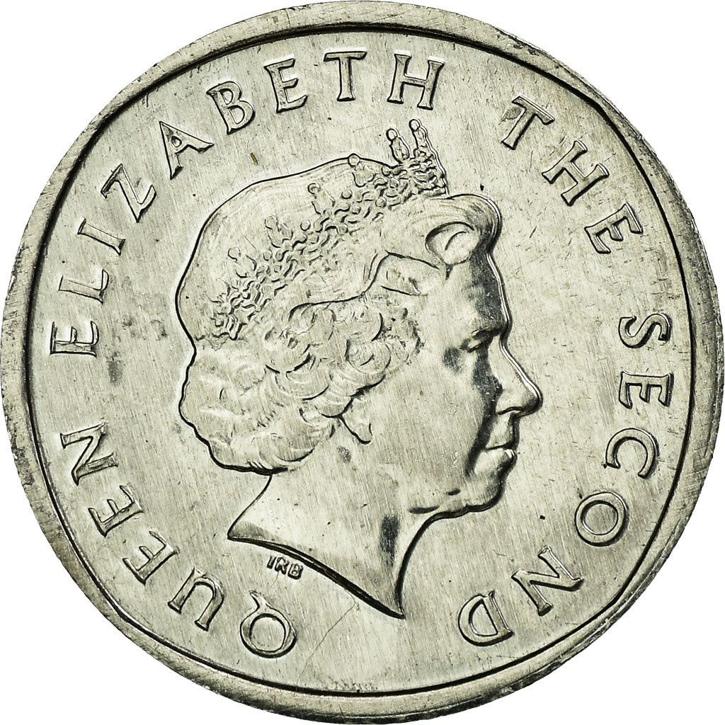 Eastern Caribbean States Coin 2 Cents | Queen Elizabeth II | Palm | KM35 | 2002 - 2011