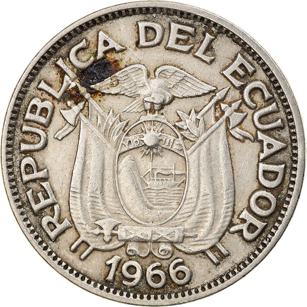 Ecuador | 20 Centavos Coin | KM77.1c | 1959 - 1972