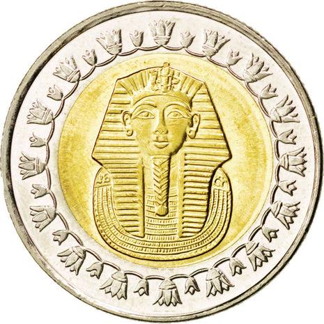 Egypt 1 Pound magnetic | Tutankhamuns Mask Coin | KM940a | 2005 - 2020