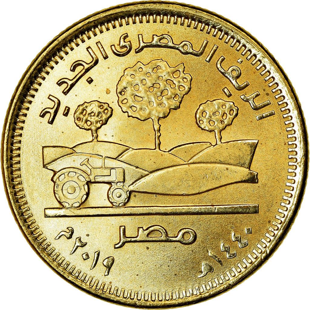 Egypt | 50 Qirsh / Piastres Coin | New Egyptian Countryside | Km:1034 | 2019