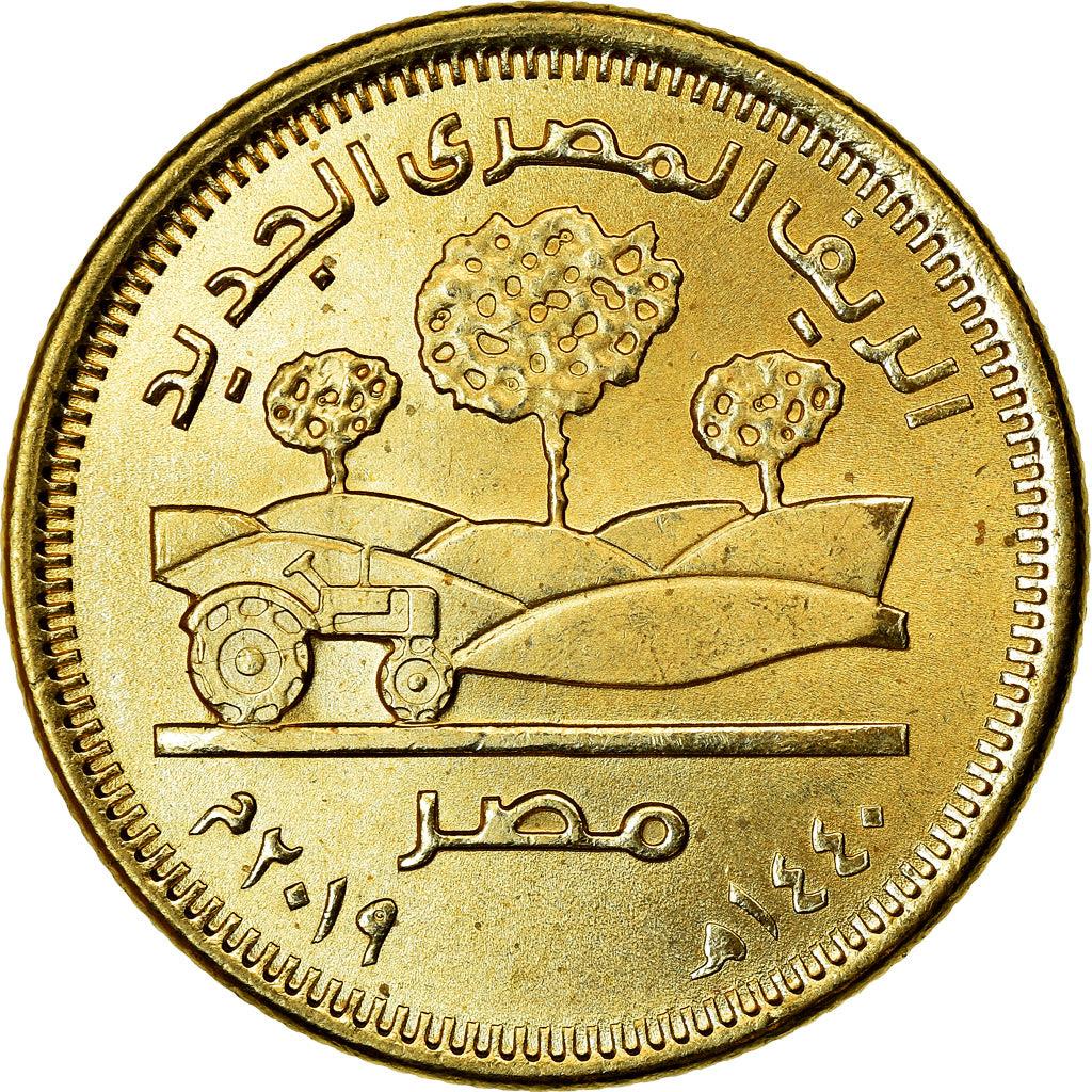 Egypt | 50 Qirsh / Piastres Coin | New Egyptian Countryside | Km:1034 | 2019