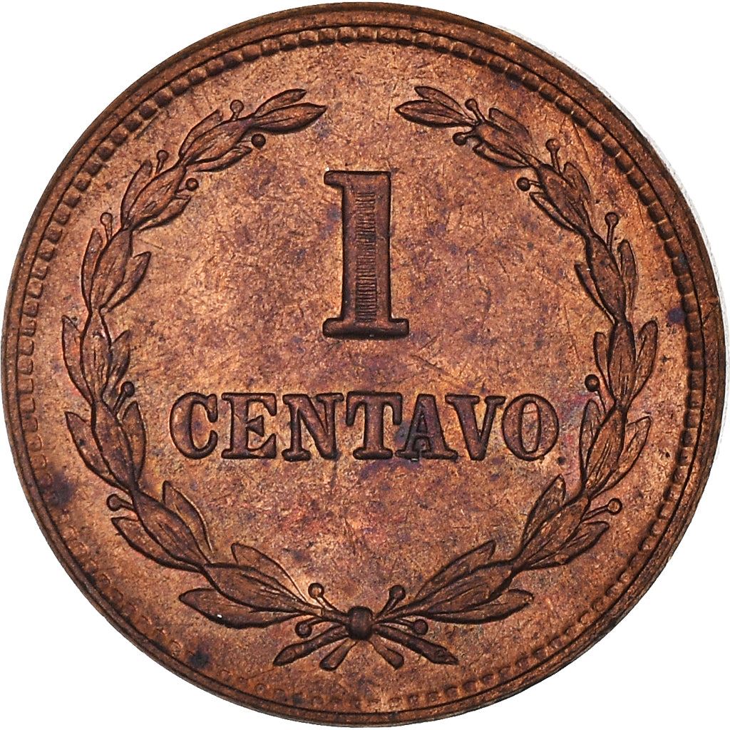 El Salvador Coin Salvadoran 1 Centavo | President Francisco Morazan | KM135.1 | 1942 - 1972