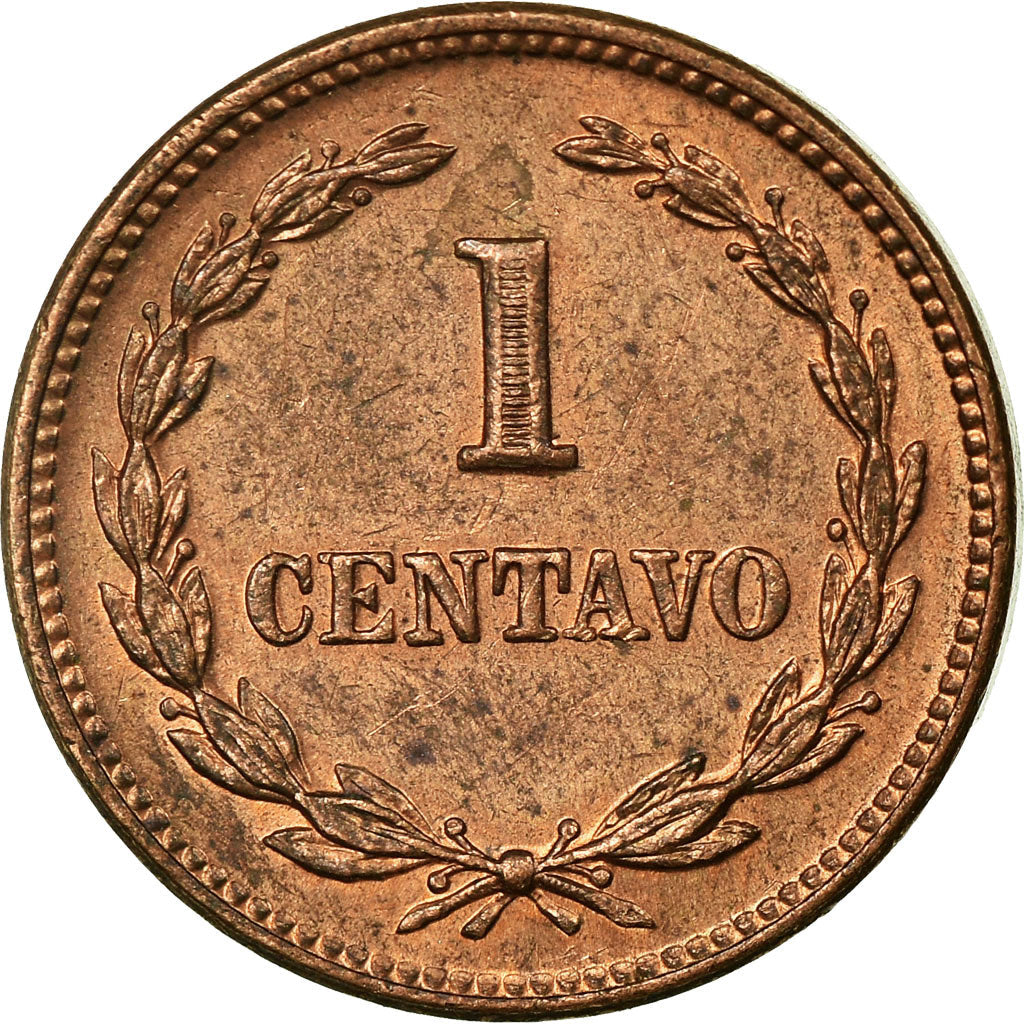 El Salvador Coin Salvadoran 1 Centavo | President Francisco Morazan | KM135.1 | 1942 - 1972