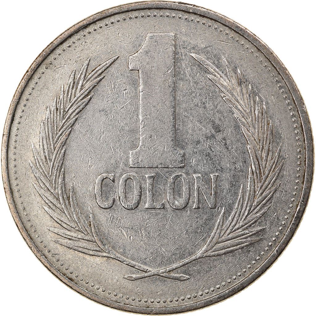 El Salvador Coin Salvadoran 1 Colon | Christopher Columbus | KM156a | 1991