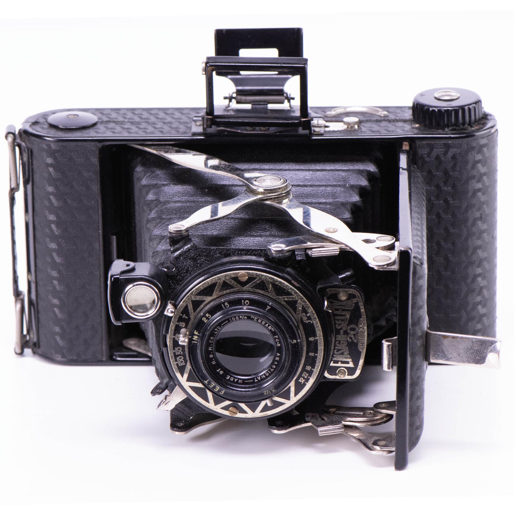 Ensign Selfix 20 Model 2 Camera | Ensar 105mm f6.3 | Britain 1933 - 1936