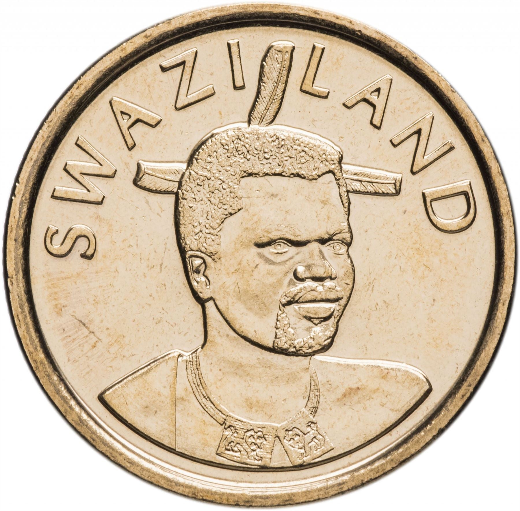 Eswatini | 1 Lilangeni Coin | King Mswati III | Native Woman | KM60 | 2009 - 2011