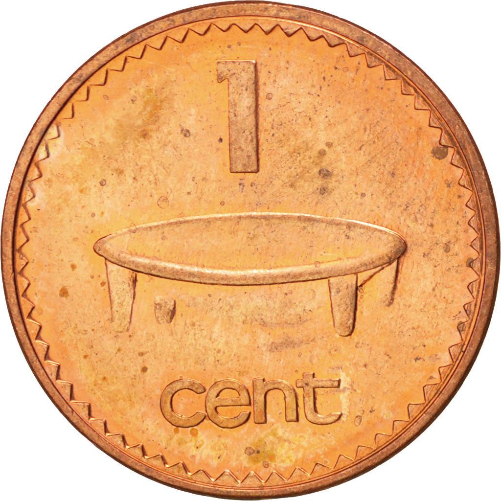 Fiji | 1 Cent Coin | Tanoa | Km:49A | 1990 - 2001