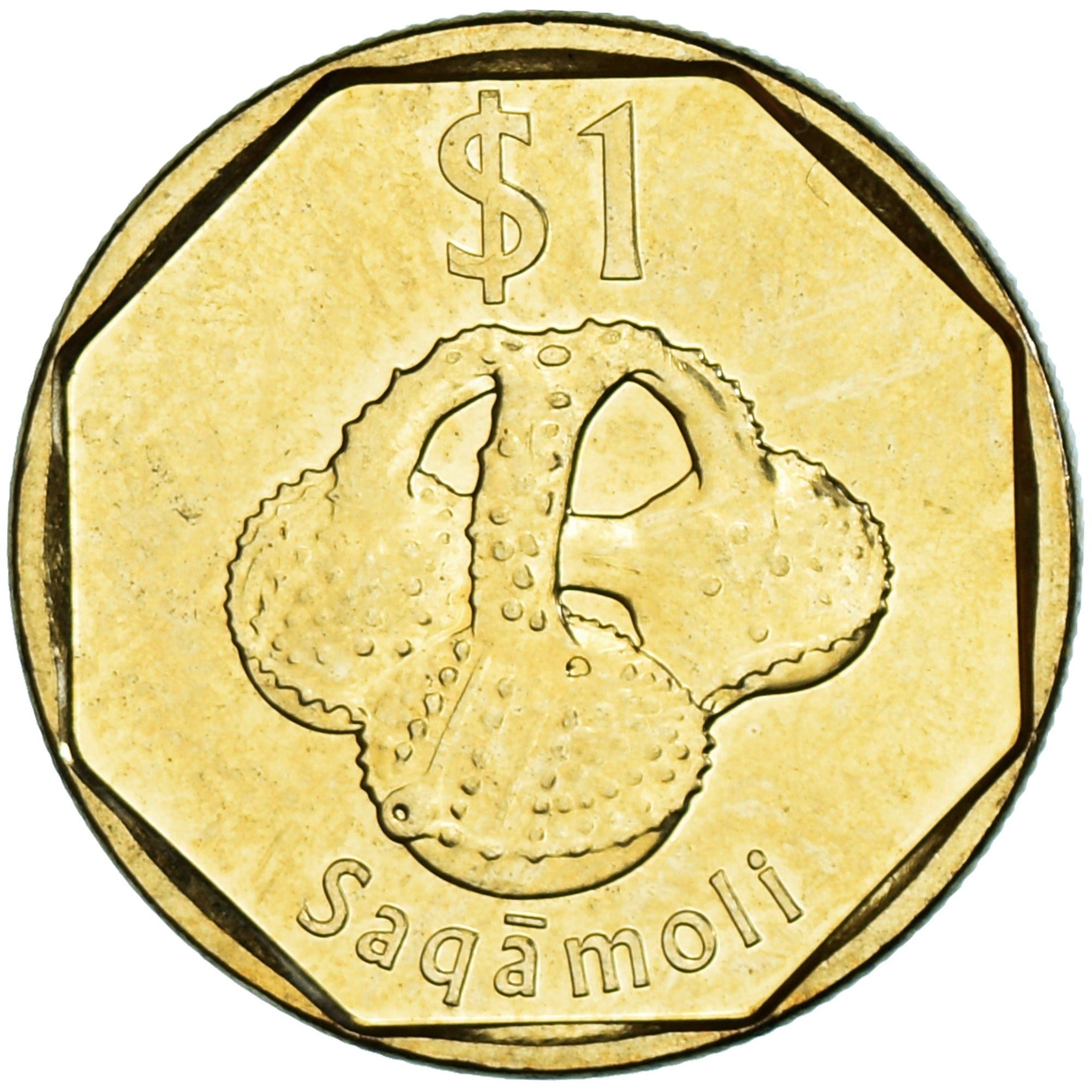 Fiji | 1 Dollar Coin | Iguana | Km:336 | 2012 - 2017