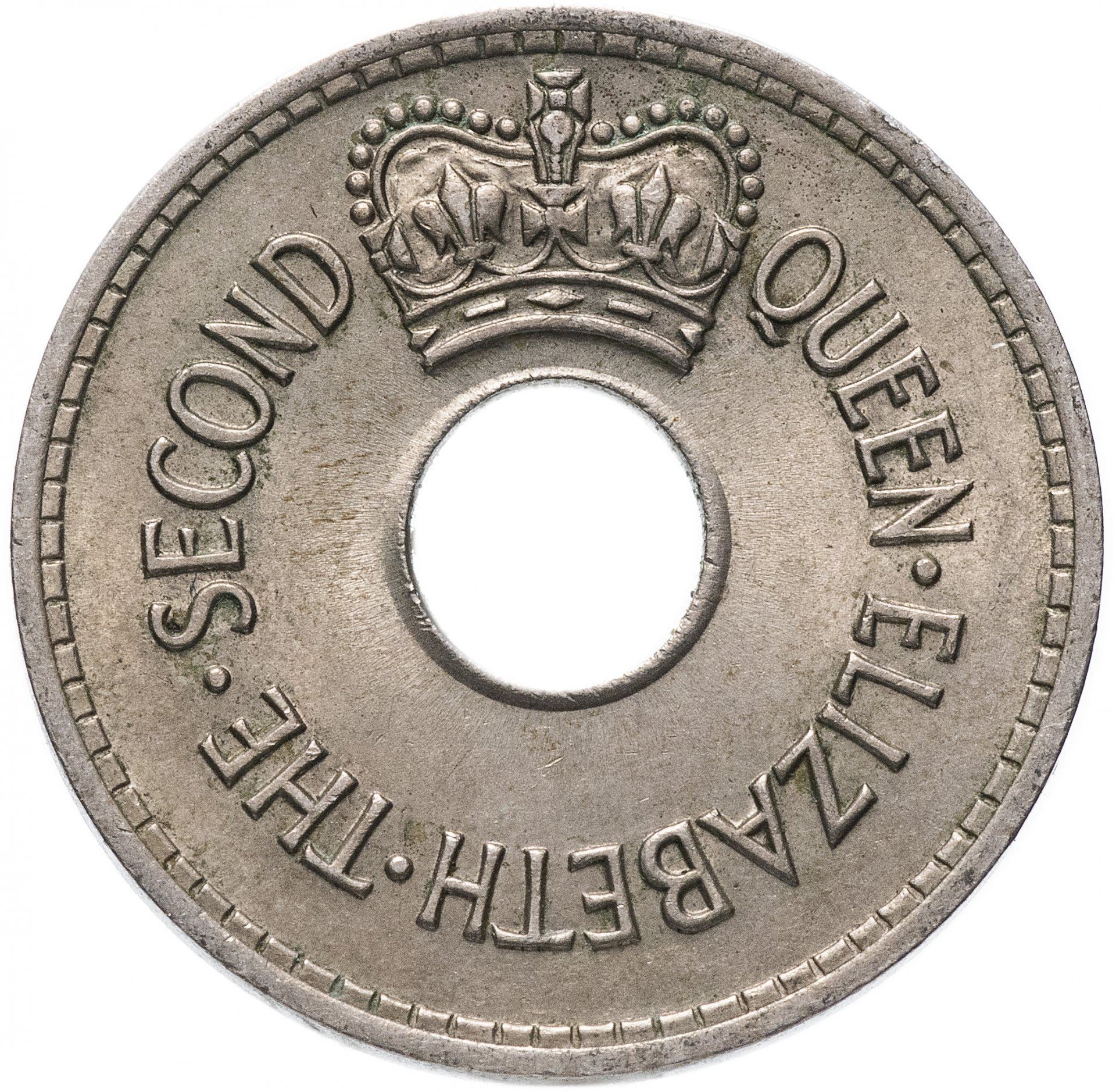 Fiji | 1 Penny Coin | Crown | KM:21 | 1954 - 1968