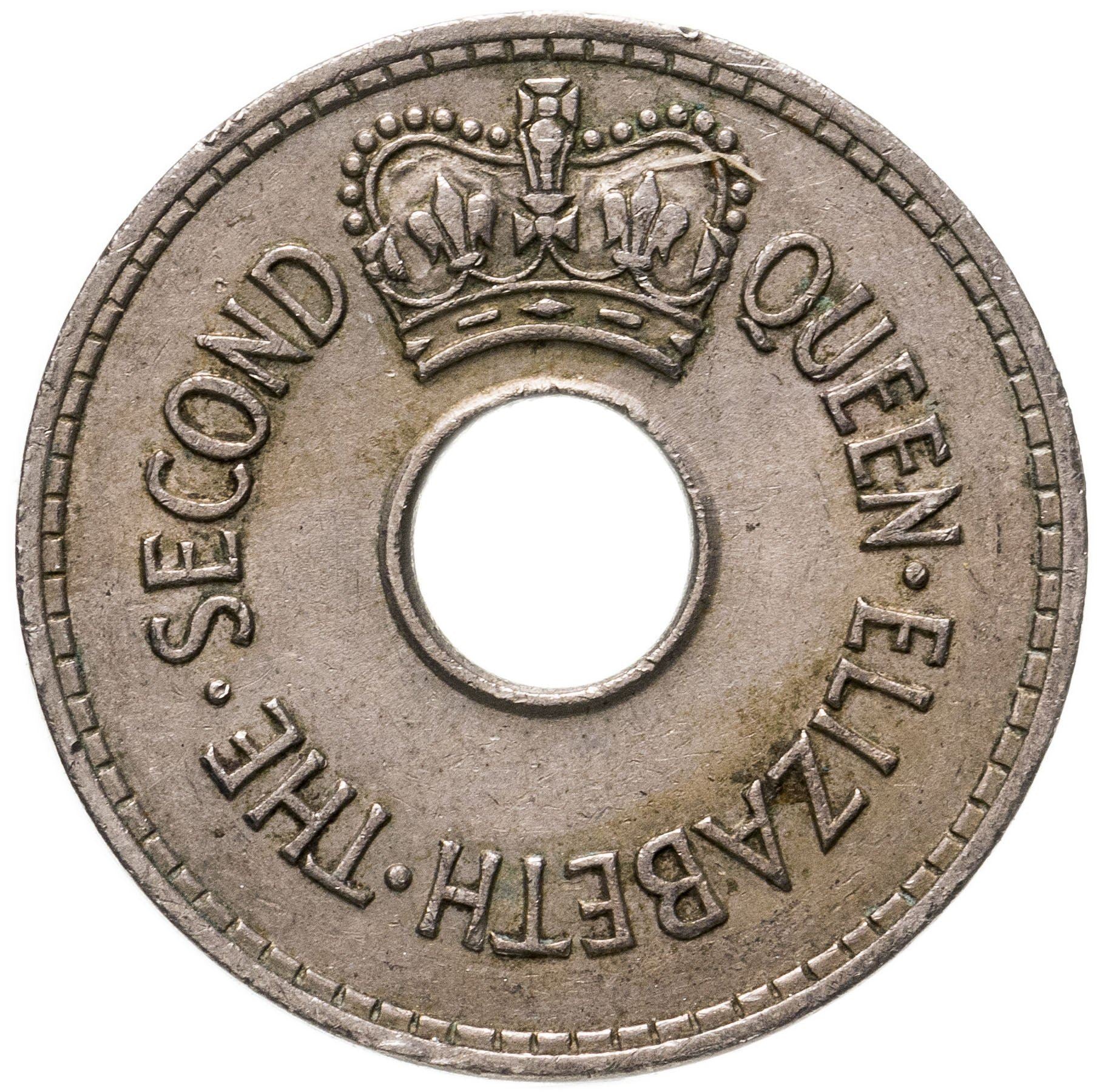 Fiji | 1 Penny Coin | Crown | KM:21 | 1954 - 1968