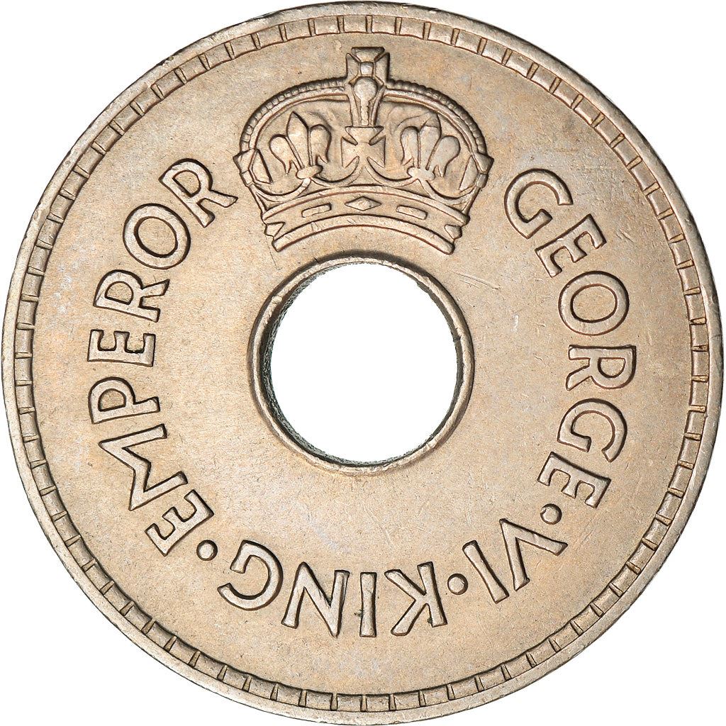 Fiji | 1 Penny Coin | George VI | KM7 | 1937 - 1945