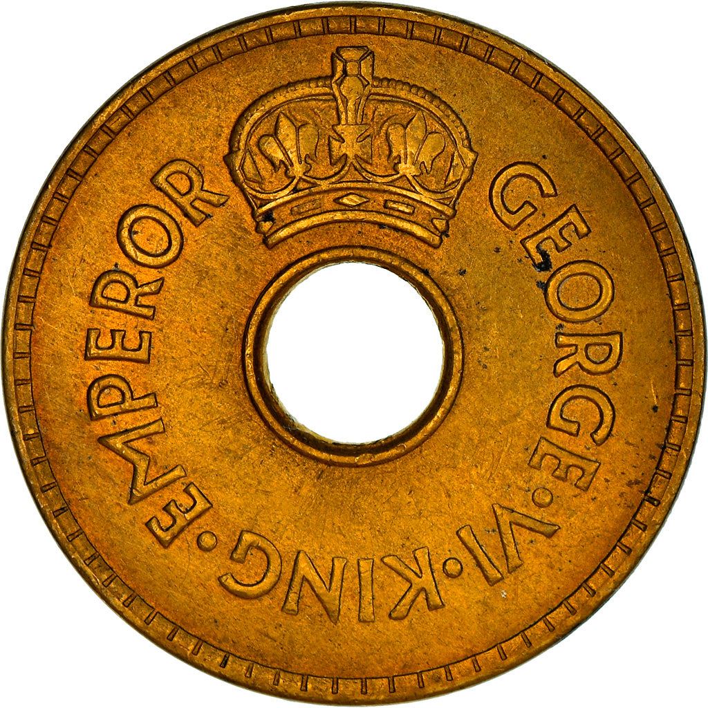 Fiji | 1 Penny Coin | George VI | KM7a | 1942 - 1943