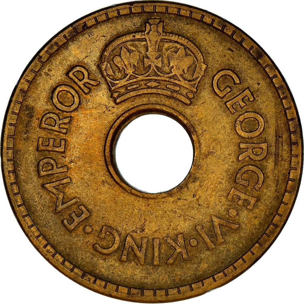 Fiji | 1 Penny Coin | George VI | KM7a | 1942 - 1943