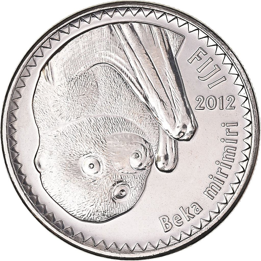 Fiji | 10 Cents Coin | Fruit bat | Km:333 | 2012 - 2014