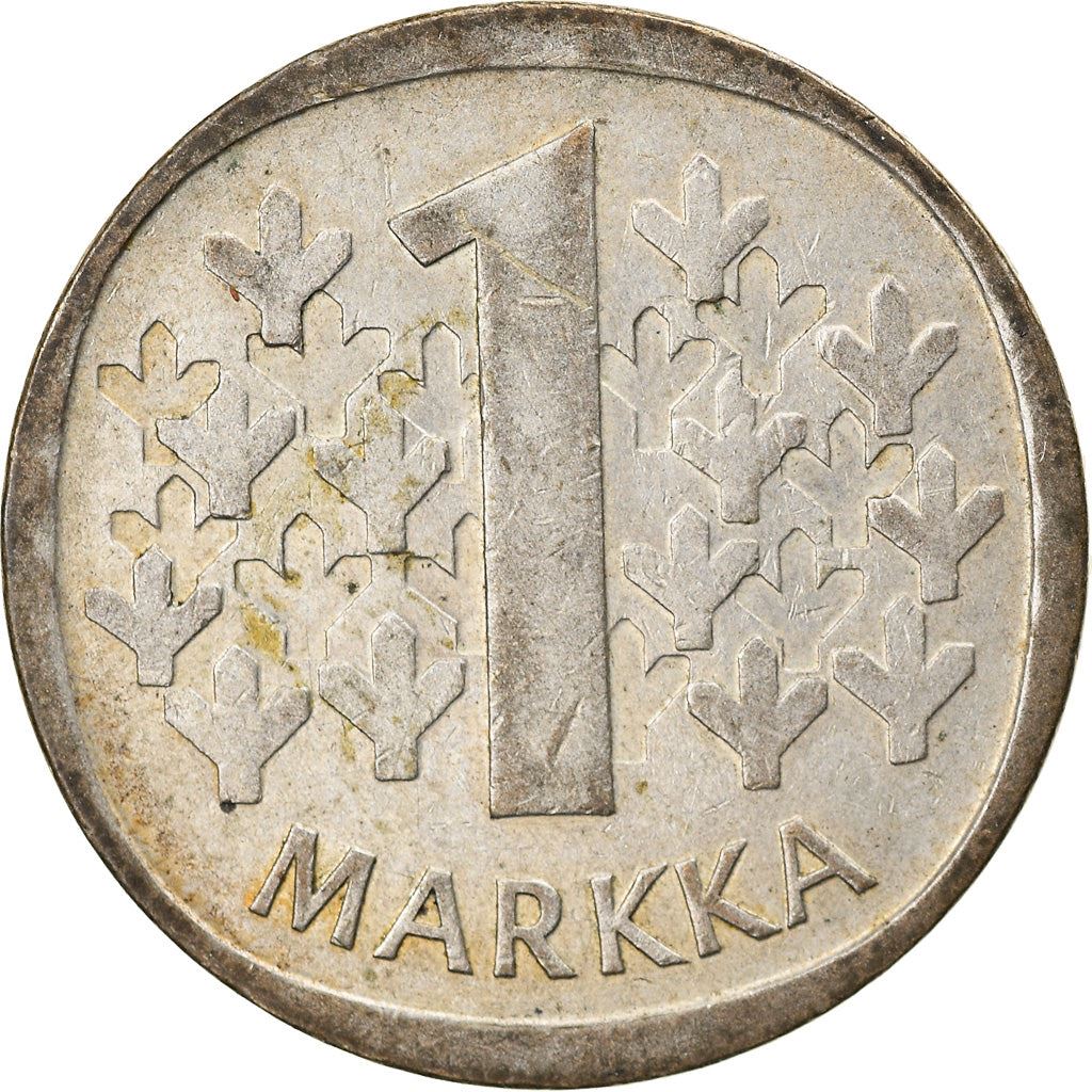 Finland 1 Markka Coin | Silver | Suomi | Heraldic Lion | 1964 - 1968