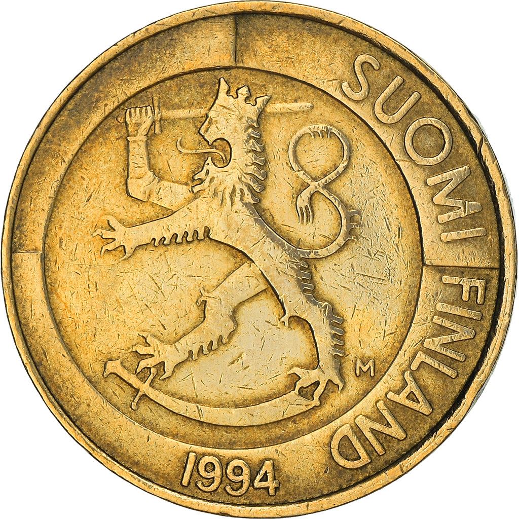 Finland Coin Finnish 1 Markka | KM76 | 1993 - 2001