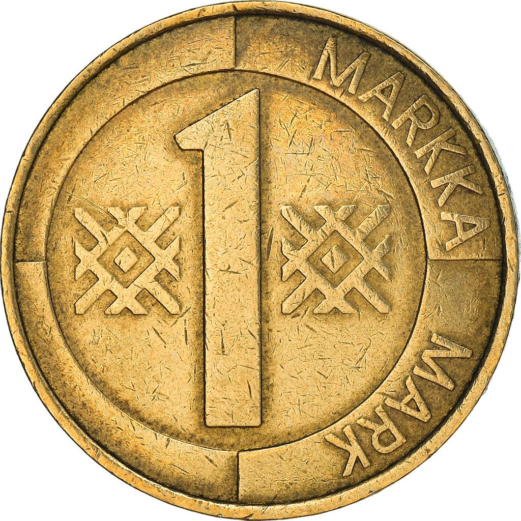 Finland Coin Finnish 1 Markka | KM76 | 1993 - 2001