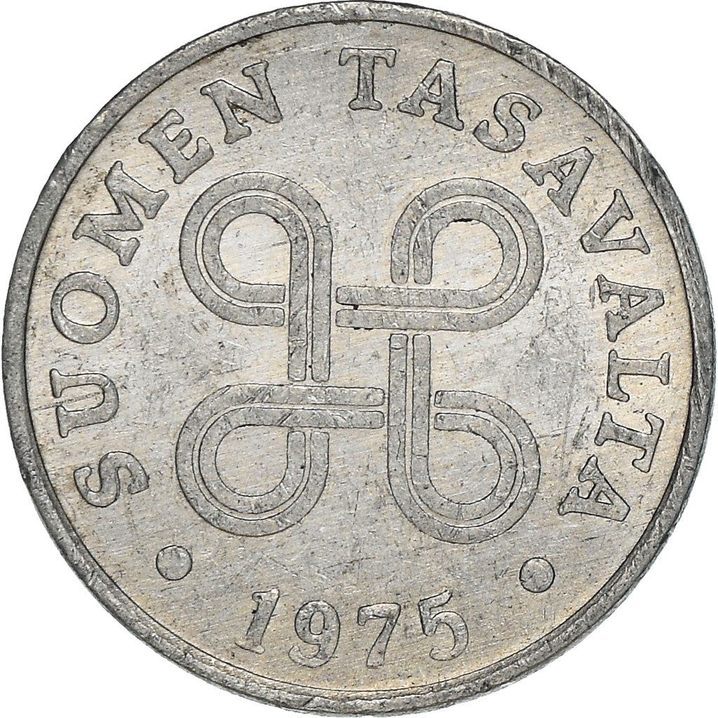 Finland Coin Finnish 1 Penni | Saint Hannes Cross | KM44a | 1969 - 1979