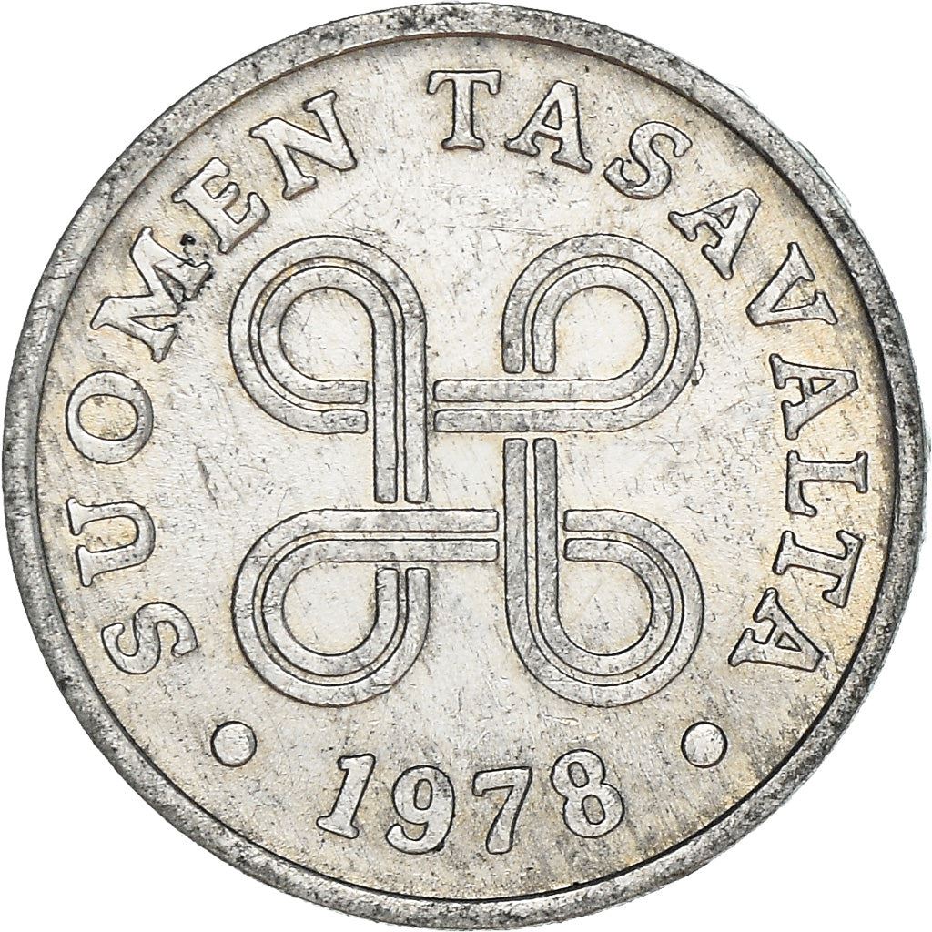 Finland Coin Finnish 1 Penni | Saint Hannes Cross | KM44a | 1969 - 1979