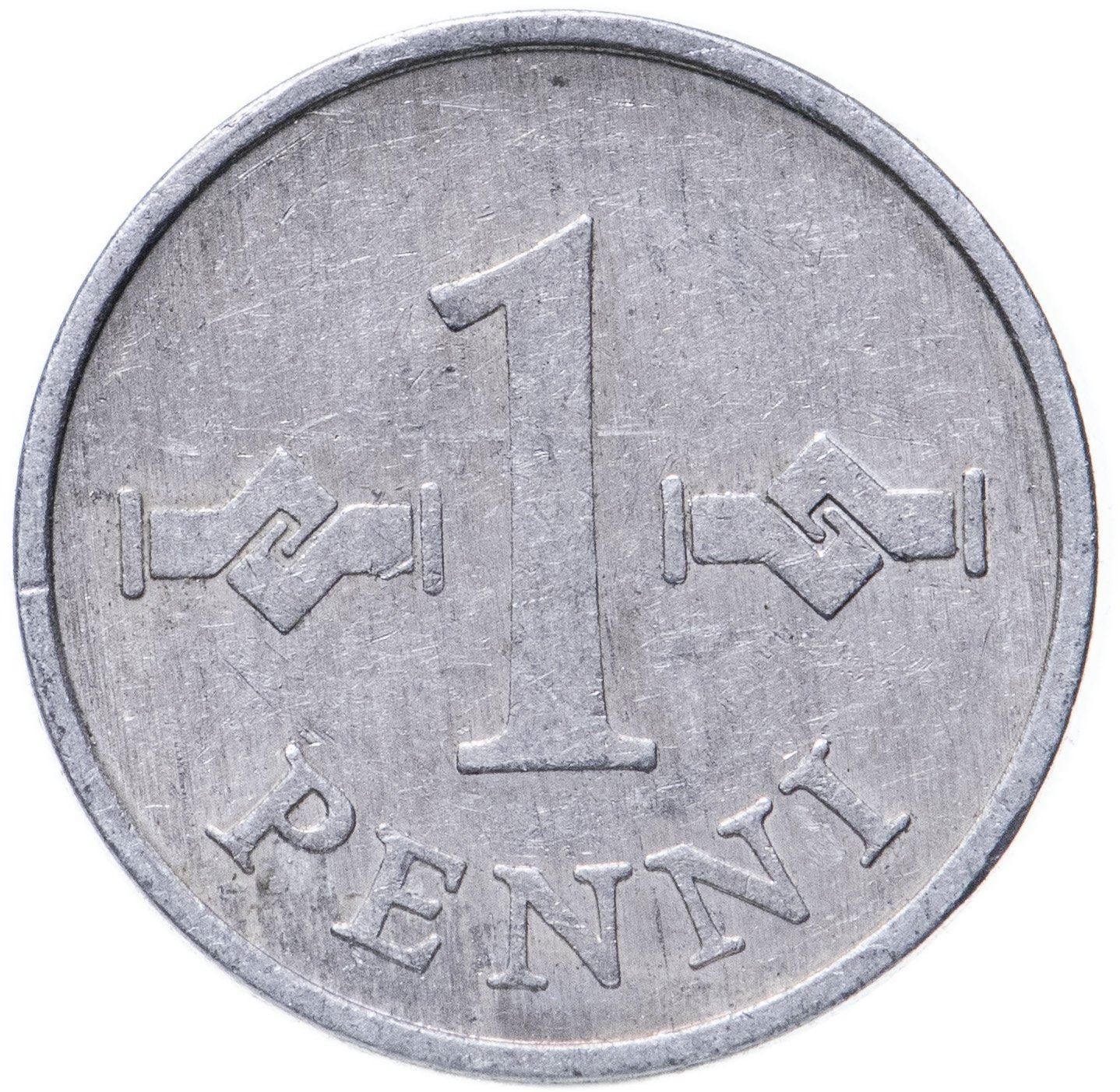 Finland Coin Finnish 1 Penni | Saint Hannes Cross | KM44a | 1969 - 1979