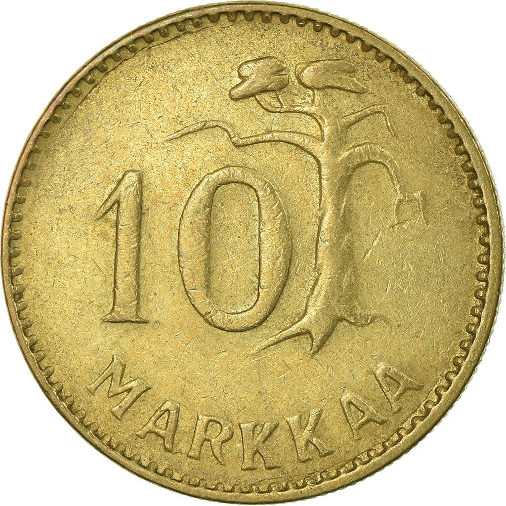 Finland Coin Finnish 10 Markkaa | KM38 | 1952 - 1962