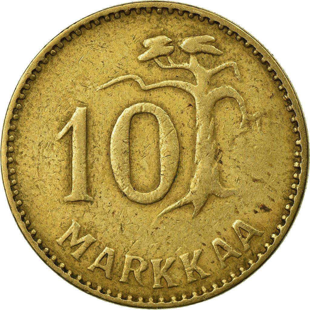 Finland Coin Finnish 10 Markkaa | KM38 | 1952 - 1962