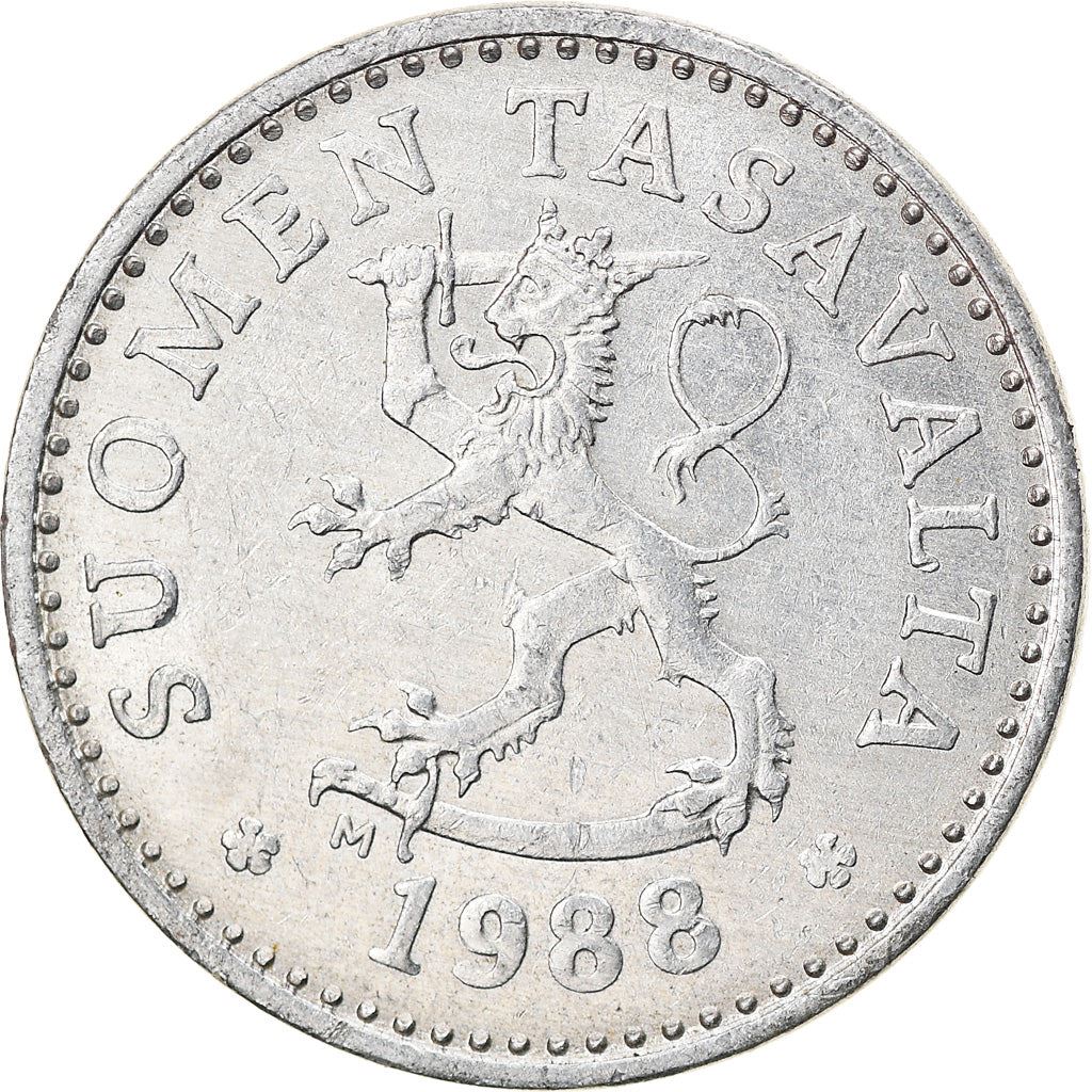 Finland Coin Finnish 10 Pennia | Tree | KM46a | 1983 - 1990