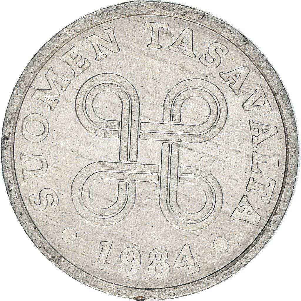 Finland Coin Finnish 5 Pennia | Saint Hannes Cross | KM45a | 1977 - 1990