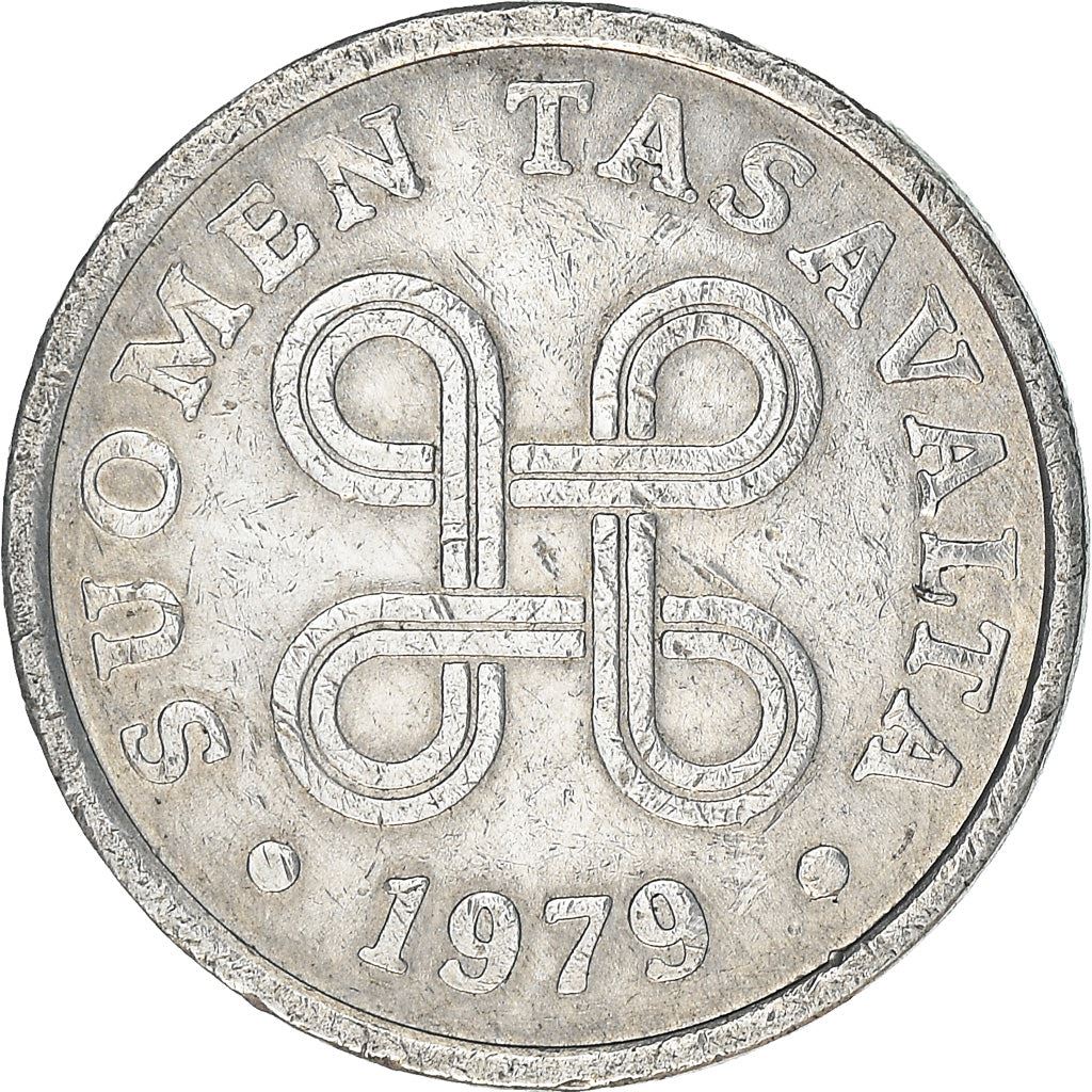 Finland Coin Finnish 5 Pennia | Saint Hannes Cross | KM45a | 1977 - 1990