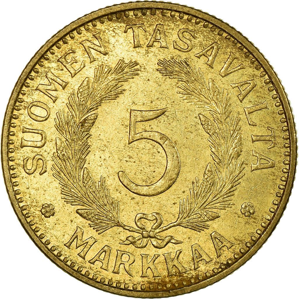 Finland | Finnish 5 Markkaa Coin | KM31 | 1928 - 1946