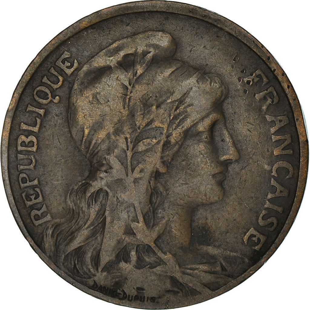 French 10 Centimes Coin | KM843 | France | 1897 - 1921