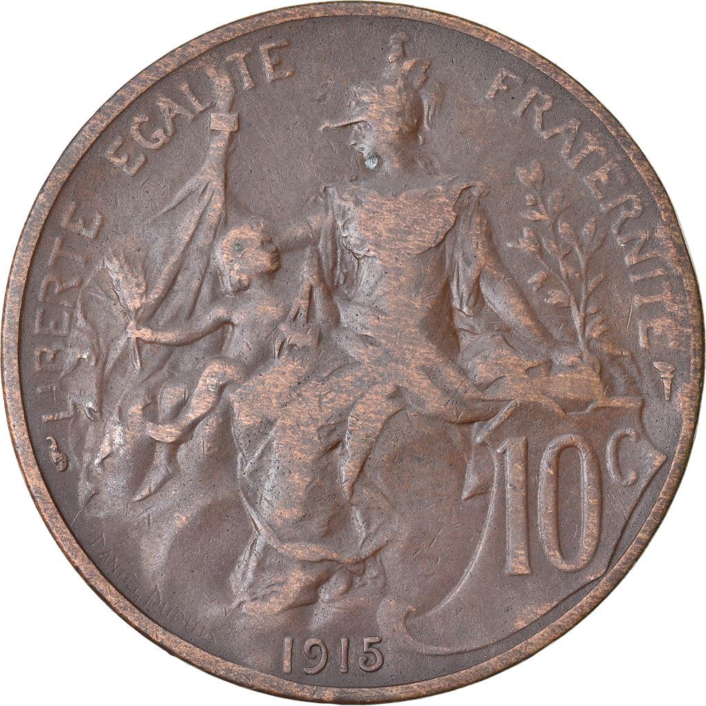 French 10 Centimes Coin | KM843 | France | 1897 - 1921