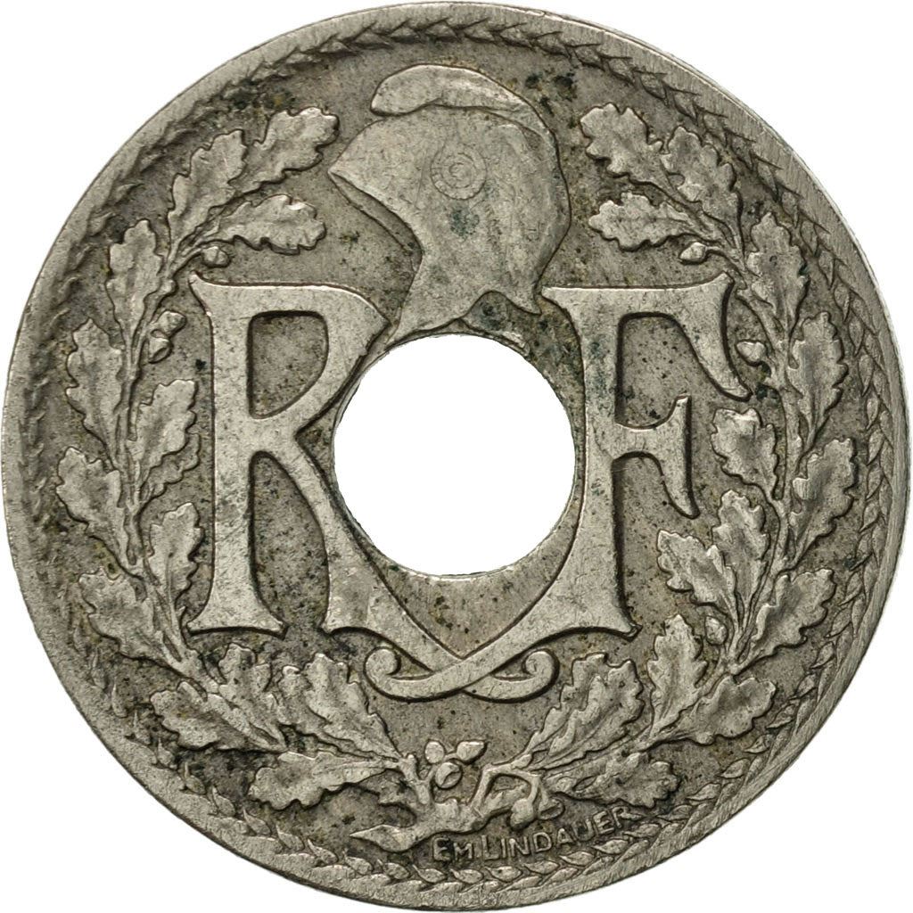 French 10 Centimes Coin | KM866a | France | 1917 - 1938