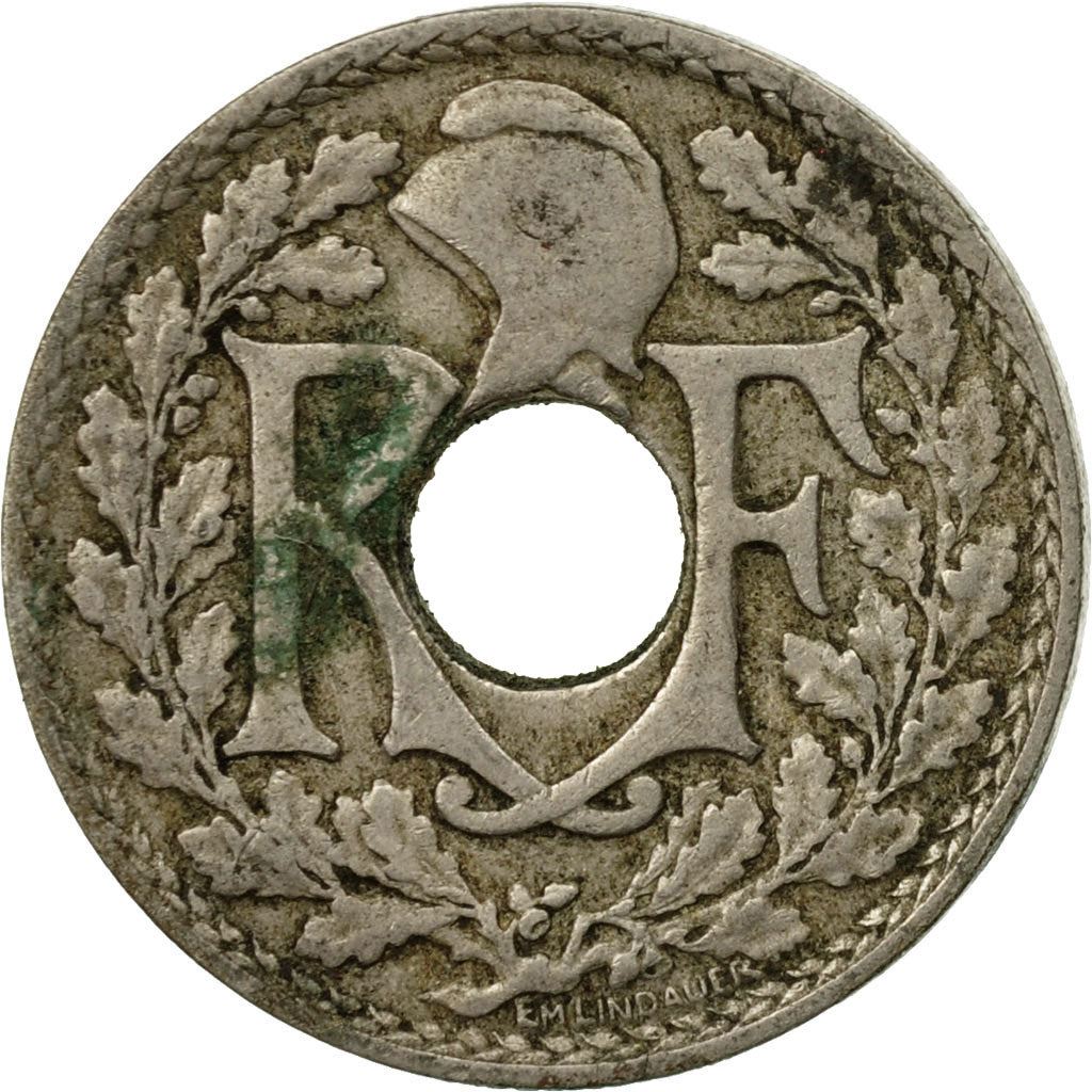 French 10 Centimes Coin | KM866a | France | 1917 - 1938