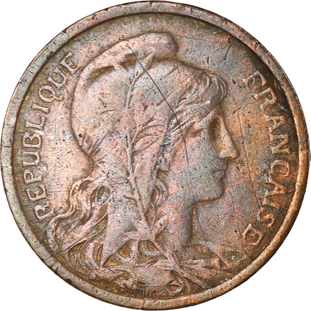 French 2 Centimes Coin | KM841 | France | 1898 - 1920