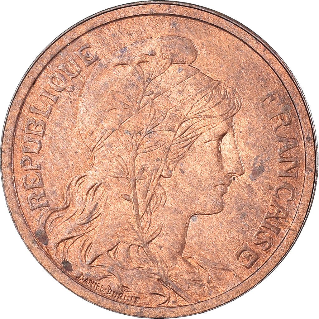 French 2 Centimes Coin | KM841 | France | 1898 - 1920