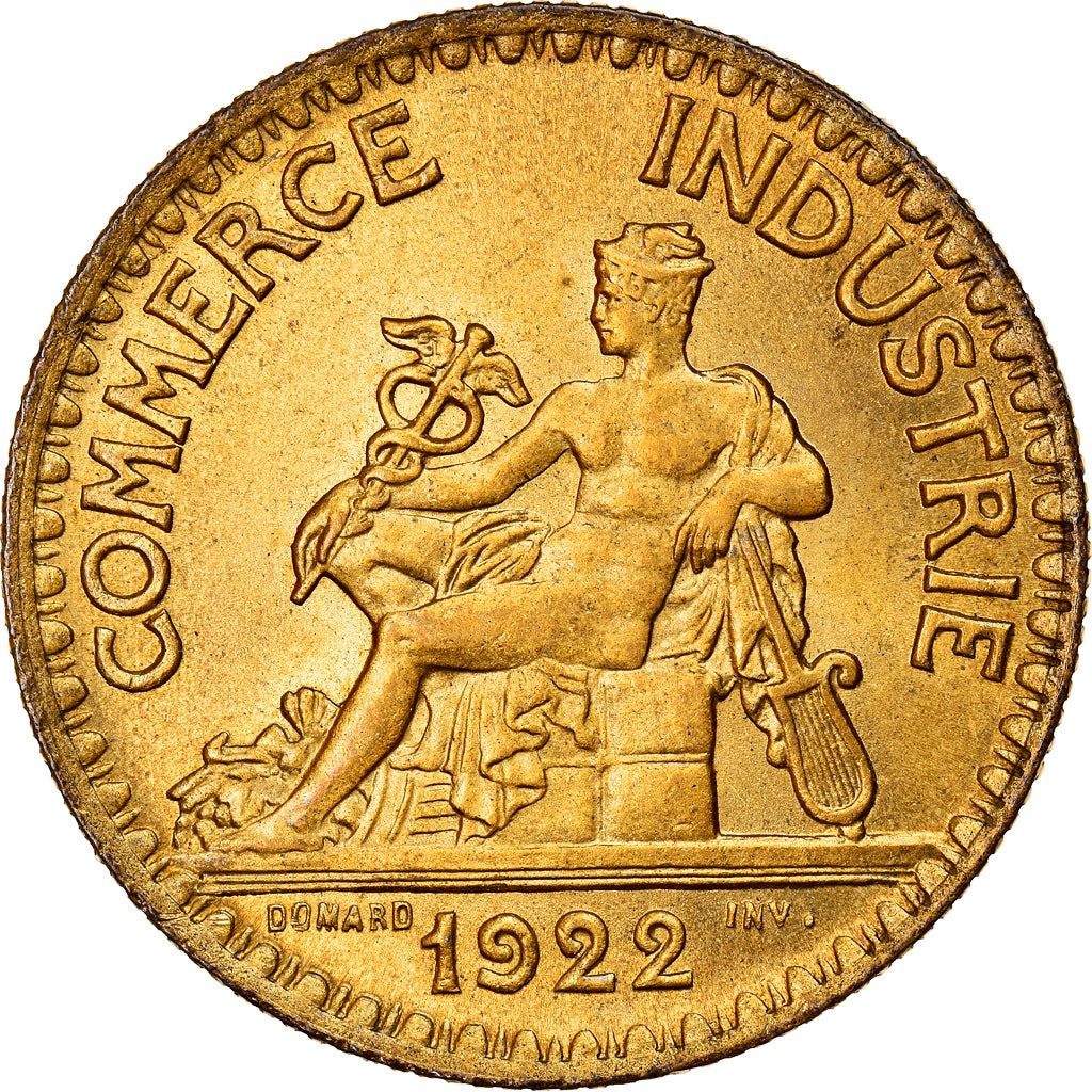 French 2 Francs Coin | Chambers of Commerce | KM877 | France | 1920 - 1927