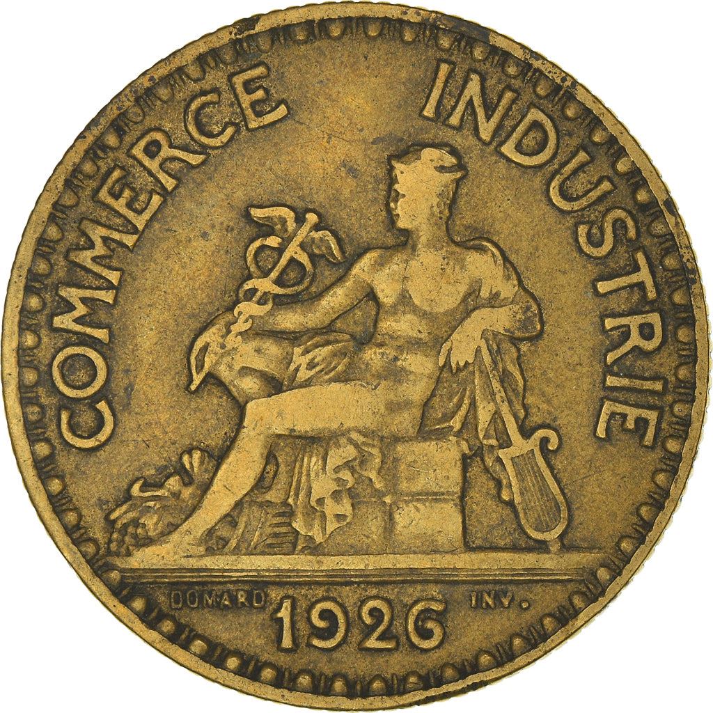 French 2 Francs Coin | Chambers of Commerce | KM877 | France | 1920 - 1927