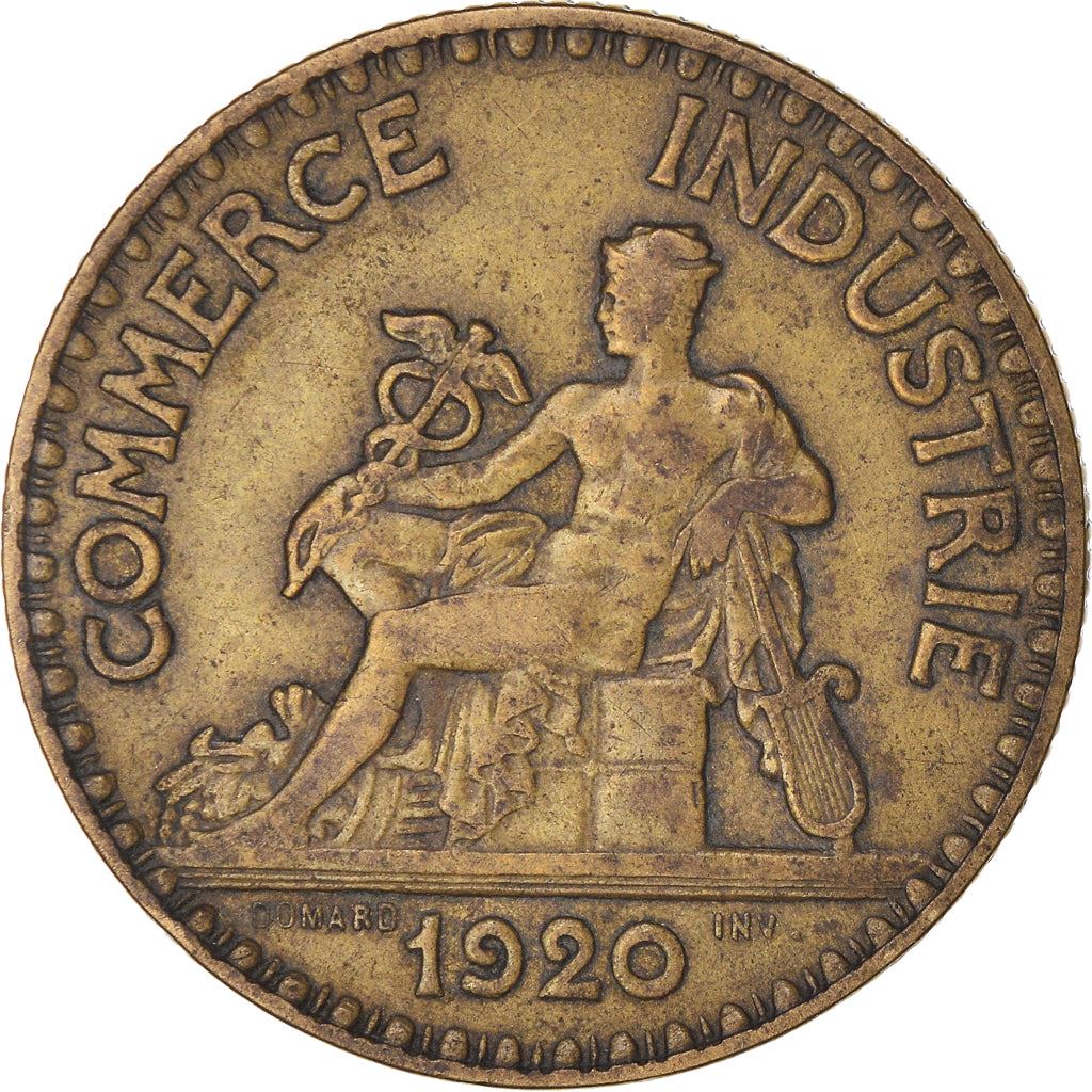 French 2 Francs Coin | Chambers of Commerce | KM877 | France | 1920 - 1927